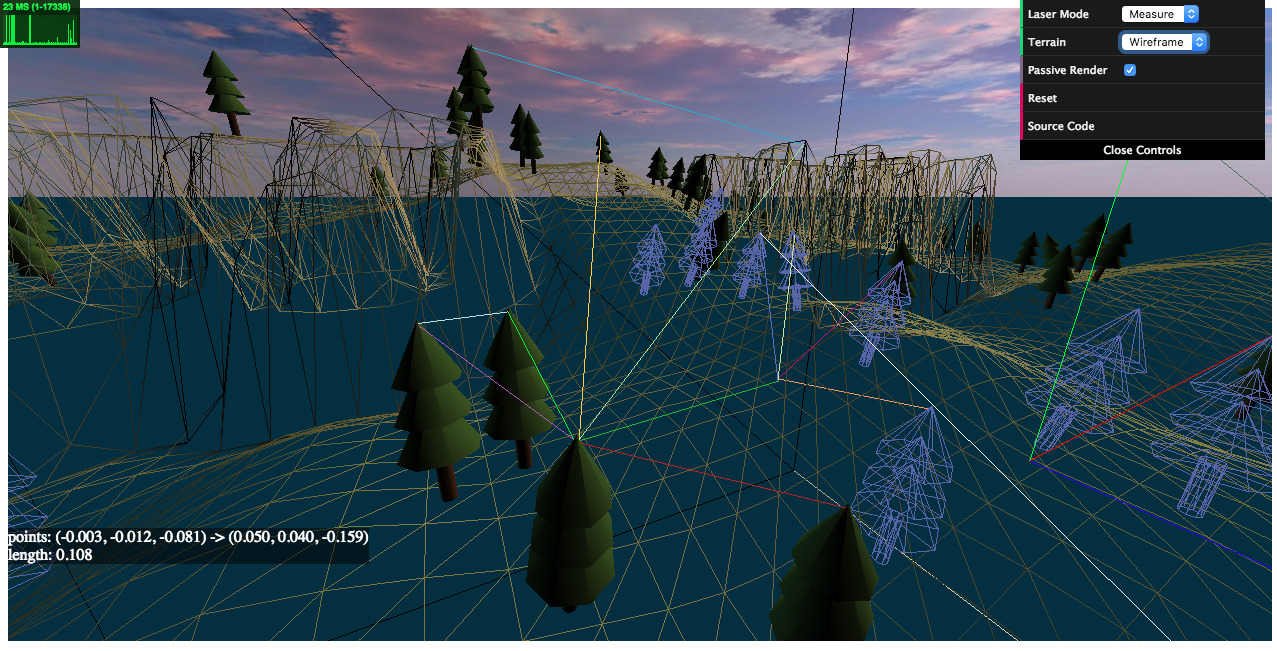 GitHub - w3reality/three-laser-pointer: Interactive laser object for VR ...